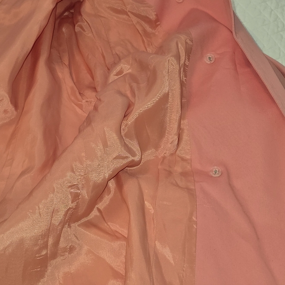 Brooks Brothers 346 Stretch Double-Breasted Short Trench Coat Women's Size 12 - Picture 8 of 8